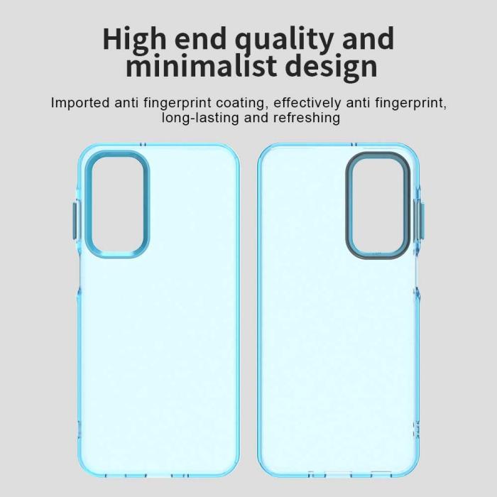 Bild 6,  Samsung Galaxy A36 5G/A56 5G Skal Hybrid Matt Blå - Teknikhallen.se