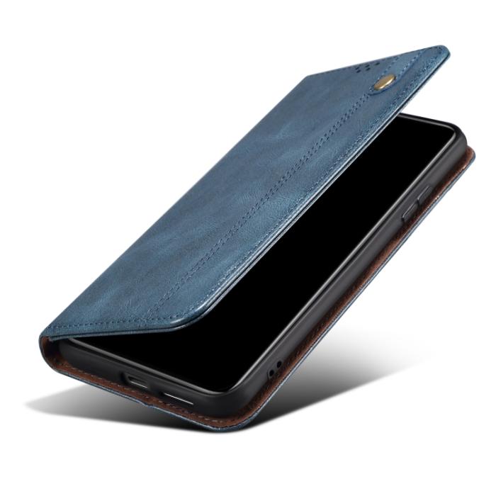Bild 5,  OnePlus Nord CE 2 Lite 5G Fodral Oil Wax Blå - Teknikhallen.se