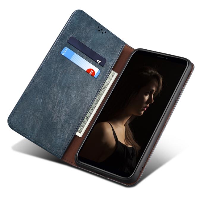 Bild 6,  OnePlus Nord CE 2 Lite 5G Fodral Oil Wax Blå - Teknikhallen.se