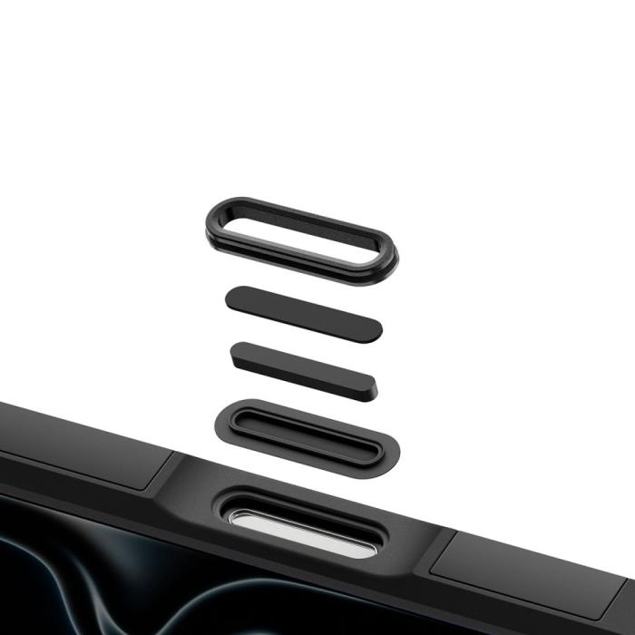 Bild 6, Spigen Spigen iPhone 18 Pro Max / 17 Pro Max Skal MagSafe Svart - Teknikhallen.se