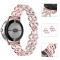  Google Pixel Watch/Pixel Watch 2 Metal Bling Armband Roséguld - Teknikhallen.se