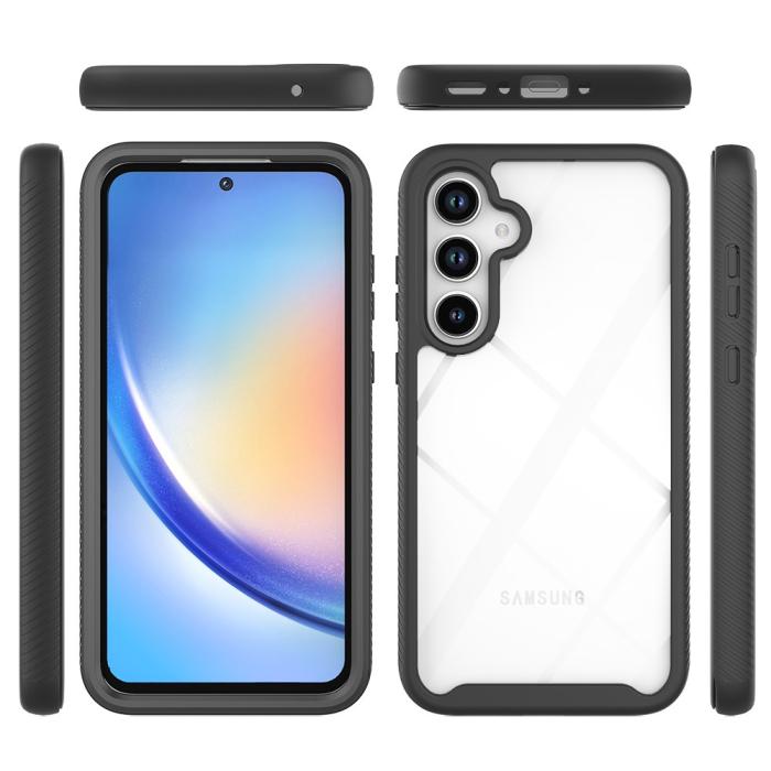 Bild 2,  Samsung Galaxy A55 5G Skal 360 Hybrid Defense Svart - Teknikhallen.se