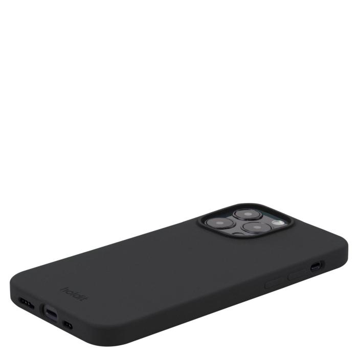 Bild 3, holdit holdit iPhone 15 Pro Max Mobilskal Silikon Svart - Teknikhallen.se