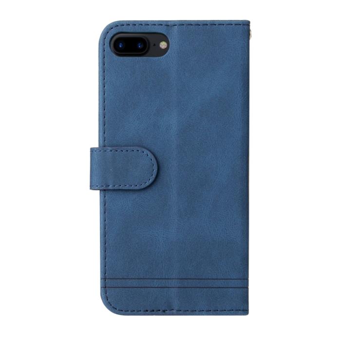Bild 3,  iPhone 7/8/SE Fodral Skin Touch Blå - Teknikhallen.se