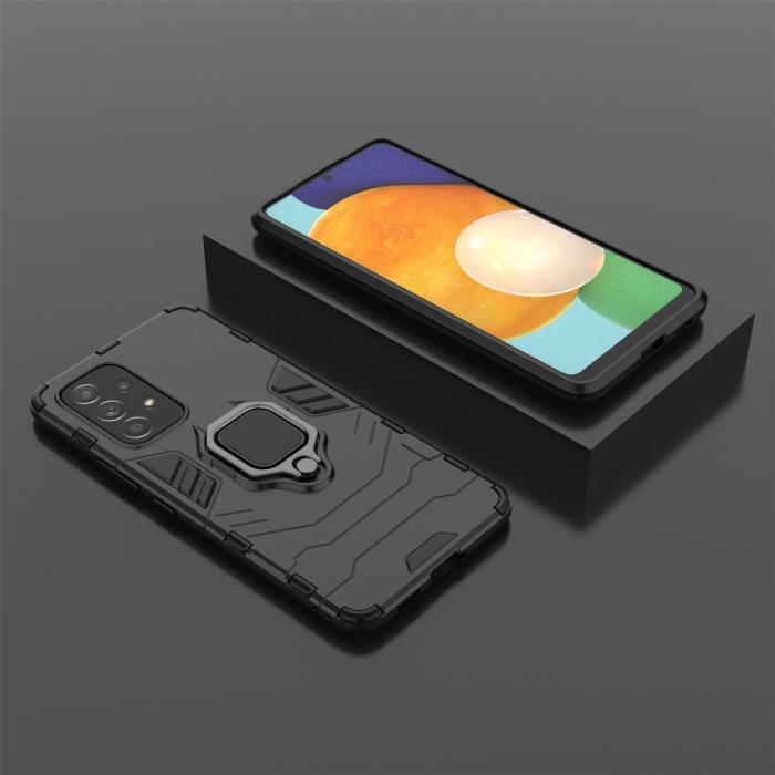 Bild 6,  Samsung Galaxy A53 5G Skal Ring Armor Hybrid Svart - Teknikhallen.se