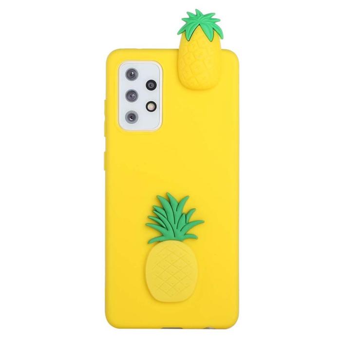 Bild 2,  Samsung Galaxy A53 5G Skal 3D Figur Ananas - Teknikhallen.se