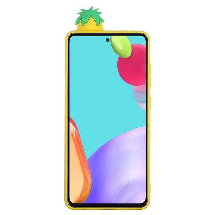 Bild 3,  Samsung Galaxy A53 5G Skal 3D Figur Ananas - Teknikhallen.se