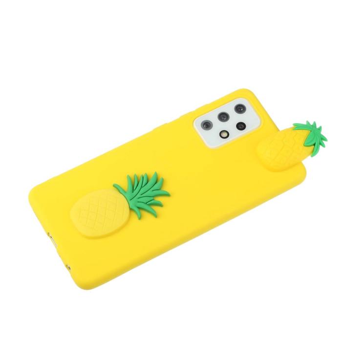 Bild 4,  Samsung Galaxy A53 5G Skal 3D Figur Ananas - Teknikhallen.se