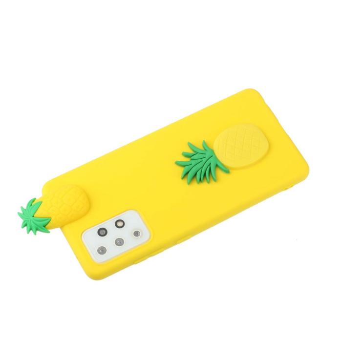 Bild 5,  Samsung Galaxy A53 5G Skal 3D Figur Ananas - Teknikhallen.se