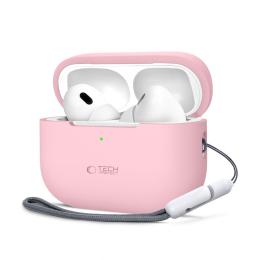 Tech-Protect Tech-Protect AirPods Pro 1/2 Skal Silikon Dusty Pink - Teknikhallen.se