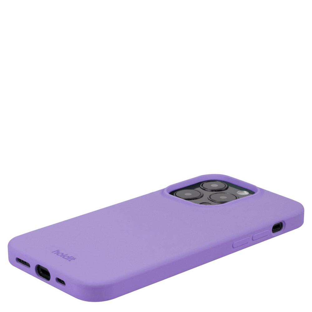 holdit holdit iPhone 14 Pro Mobilskal Silikon Violet - Teknikhallen.se