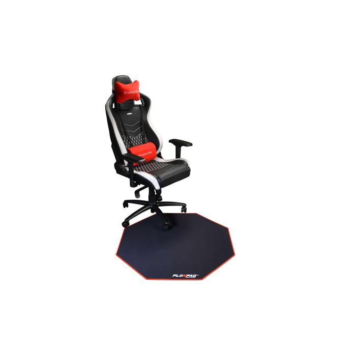 Bild 3, FLORPAD FLORPAD Red Line Gamingmatta 100x100 cm - Teknikhallen.se