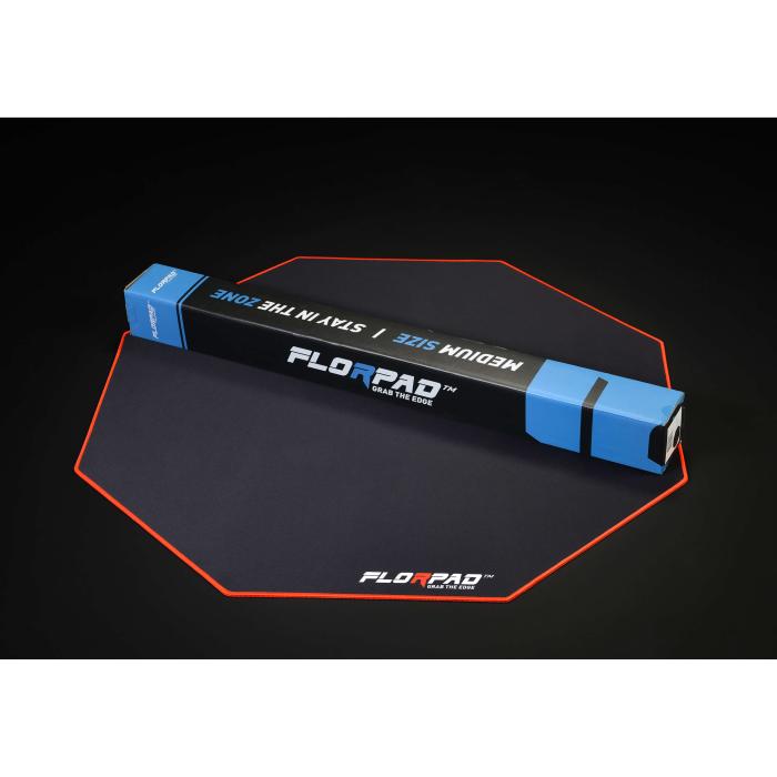 Bild 6, FLORPAD FLORPAD Red Line Gamingmatta 100x100 cm - Teknikhallen.se