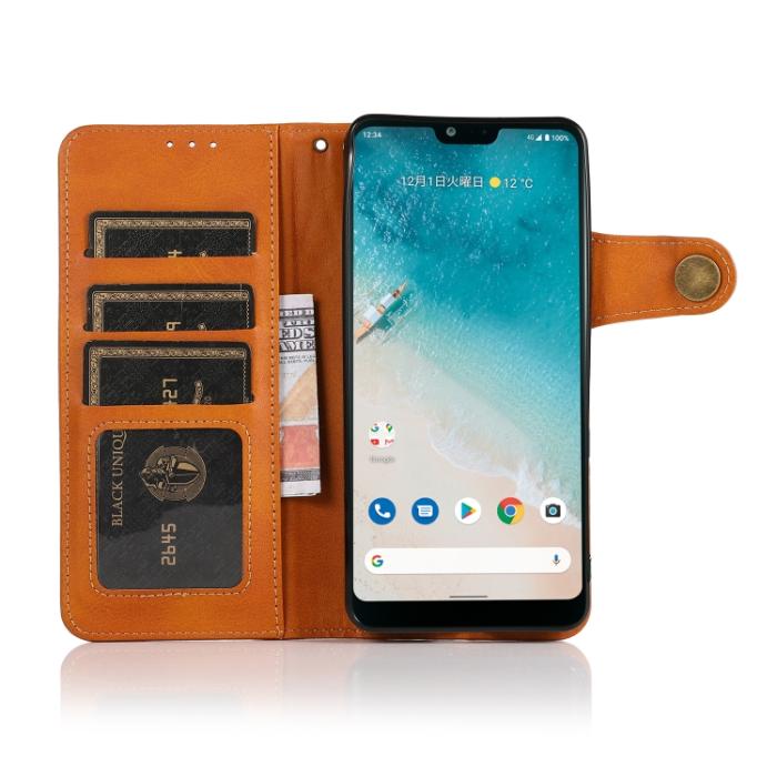 Bild 6, KHAZNEH KHAZNEH Samsung Galaxy S22 Fodral Läder Brun - Teknikhallen.se