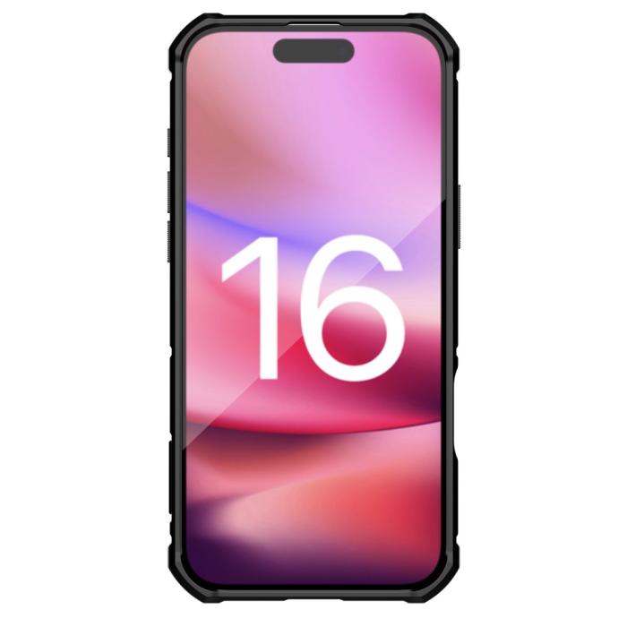 Bild 5, NILLKIN NILLKIN iPhone 16 Pro Max Skal Camshield Armor Grön - Teknikhallen.se