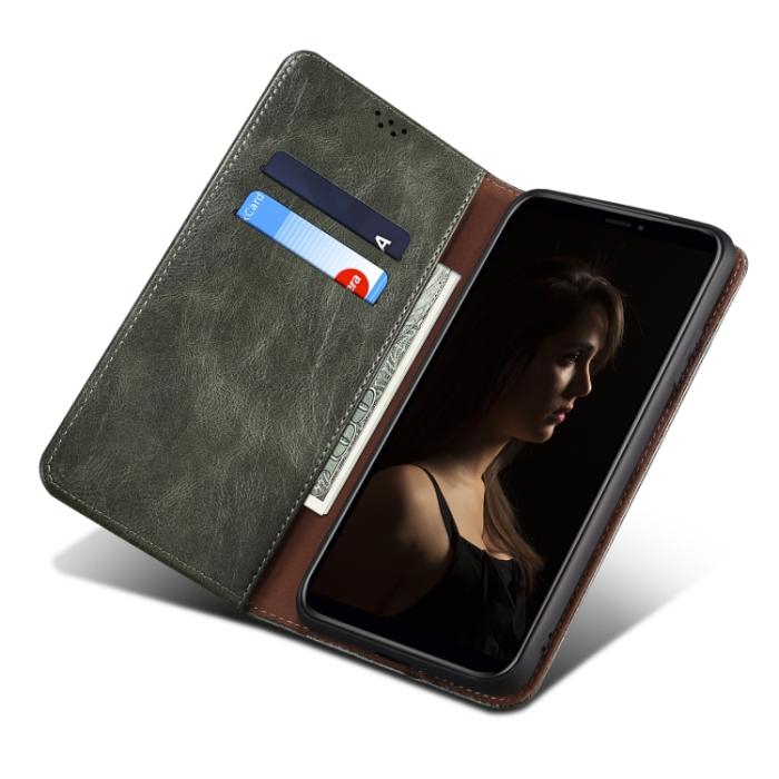 Bild 6,  OnePlus Nord CE 2 Lite 5G Fodral Oil Wax Grön - Teknikhallen.se