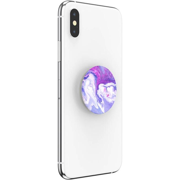 Bild 8, PopSockets PopSockets Avtagbart Grip med Ställfunktion Lavender Flow - Teknikhallen.se
