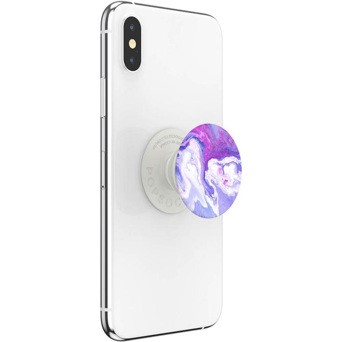 Bild 9, PopSockets PopSockets Avtagbart Grip med Ställfunktion Lavender Flow - Teknikhallen.se