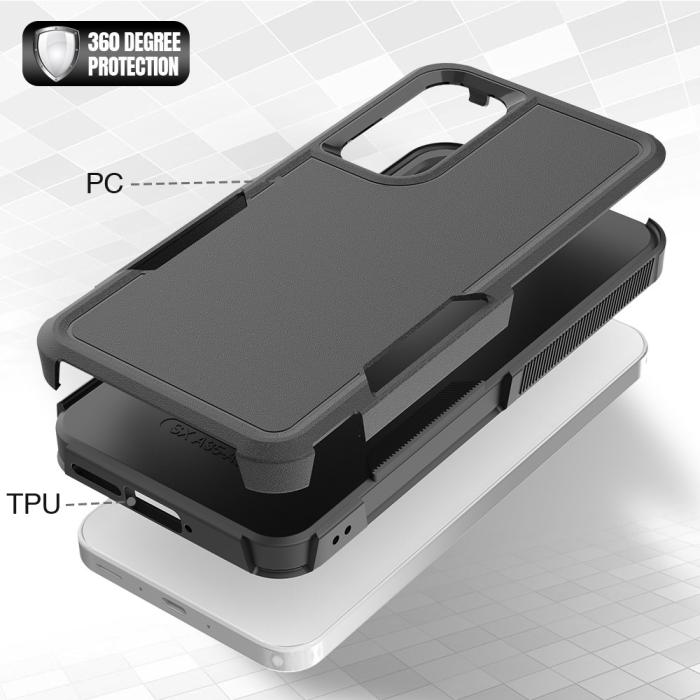 Bild 4,  Samsung Galaxy A35 5G Shockproof Xtreme Skal Svart - Teknikhallen.se