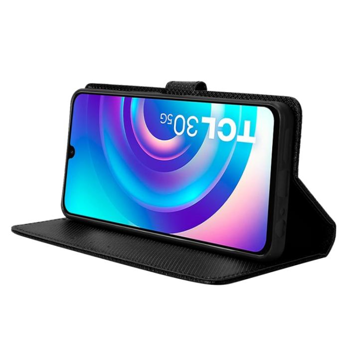 Bild 5,  TCL 30+ (2022) Fodral Vävd Textur Svart - Teknikhallen.se