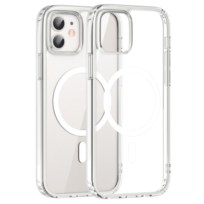 Bild 2, ColorPop ColorPop iPhone 12/12 Pro Skal CH MagSafe Transparent/Vit - Teknikhallen.se