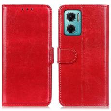  Xiaomi Redmi 10 5G Fodral Crazy Horse R&ouml;d - Teknikhallen.se