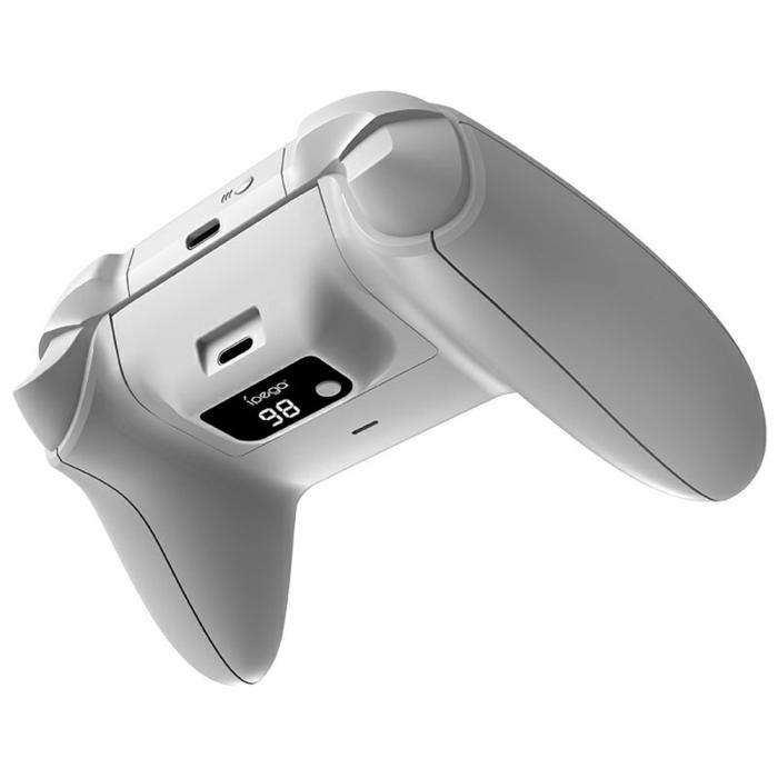 Bild 2, iPega iPega 1400 mAh Batteripaket Med Display För Xbox X/S Handkontroll Vit - Teknikhallen.se