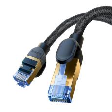 BASEUS BASEUS 3 m Cat7 RJ45 N&auml;tverkskabel Svart - Teknikhallen.se