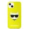 Karl Lagerfeld Karl Lagerfeld iPhone 13 Skal TPU Choupette Fluorescent Gul - Teknikhallen.se