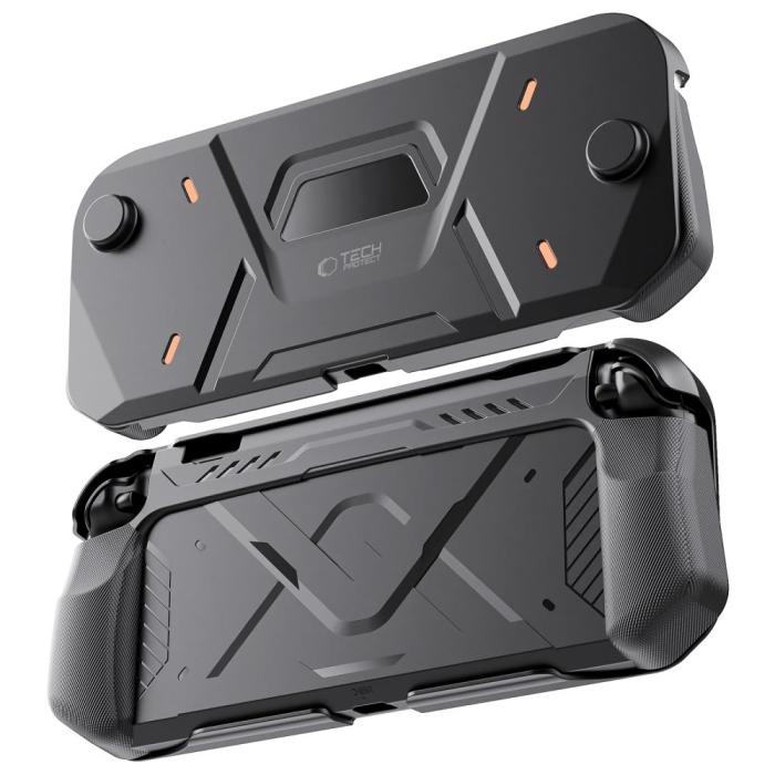 Bild 4, Tech-Protect Tech-Protect Nintendo Switch 2 Fodral Carbonox Svart - Teknikhallen.se
