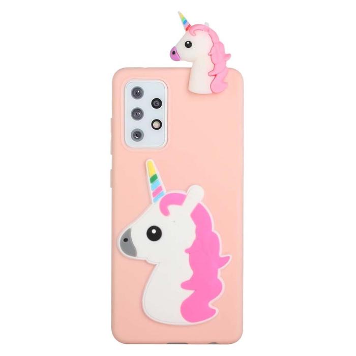 Bild 2,  Samsung Galaxy A53 5G Skal 3D Figur Unicorn - Teknikhallen.se