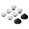 DATA FROG DATA FROG 8-PACK Thumb Grip För PS5/PS4/Xbox/Switch Vit - Teknikhallen.se