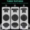 DATA FROG DATA FROG 8-PACK Thumb Grip För PS5/PS4/Xbox/Switch Vit - Teknikhallen.se