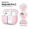 Tech-Protect Tech-Protect AirPods Pro 1/2 Skal Silikon Dusty Pink - Teknikhallen.se