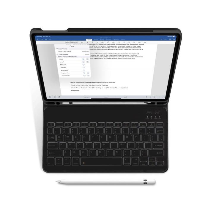 Bild 2, Tech-Protect Tech-Protect iPad 11 2025 / 10.9 2022 Fodral SC Tangentbord - Teknikhallen.se