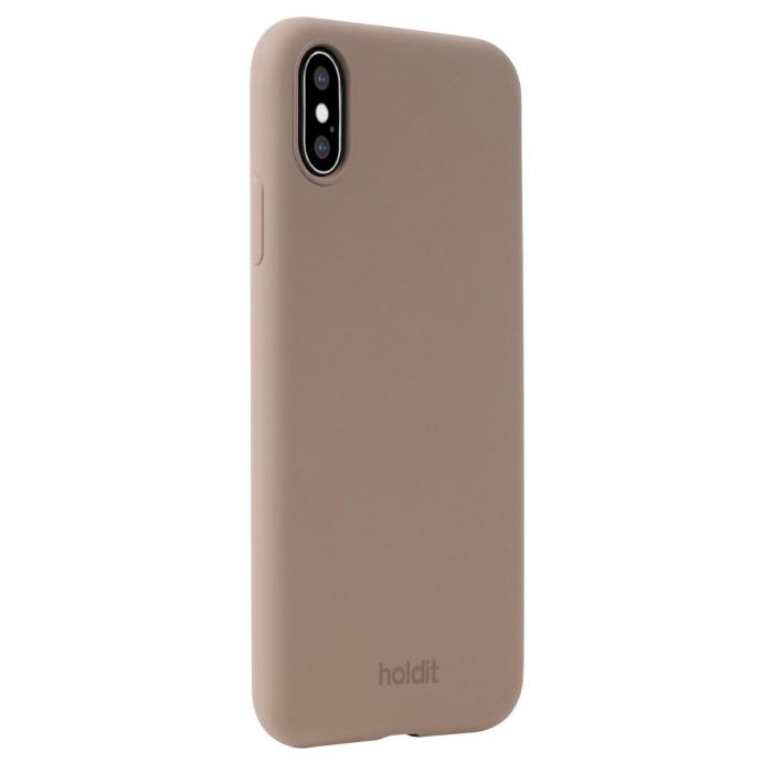 Bild 2, holdit holdit iPhone X/Xs Mobilskal Silikon Mocha Brown - Teknikhallen.se