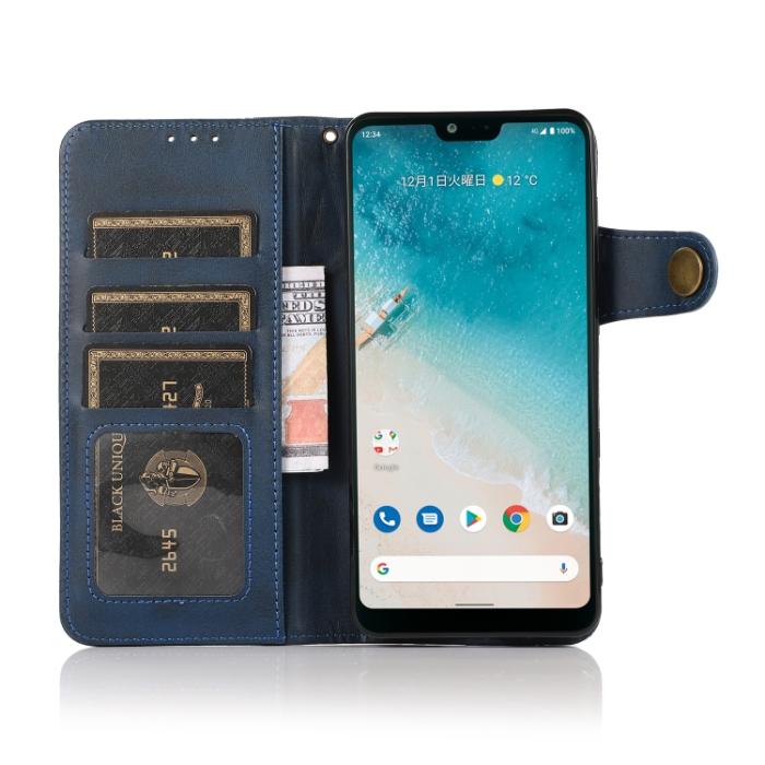 Bild 6, KHAZNEH KHAZNEH Samsung Galaxy S22 Fodral Läder Blå - Teknikhallen.se