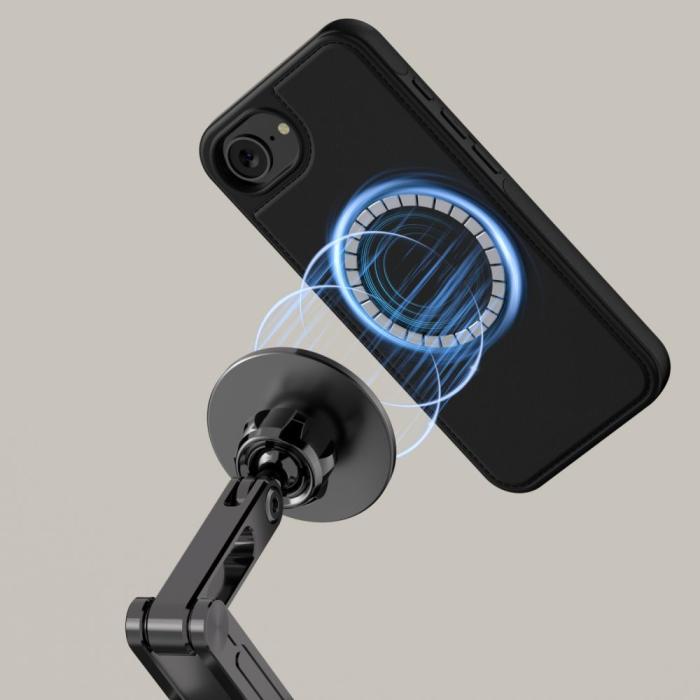 Bild 3, Tech-Protect Tech-Protect iPhone 17e / 16e MagSafe 2in1 Magnet Fodral/Skal Svart - Teknikhallen.se