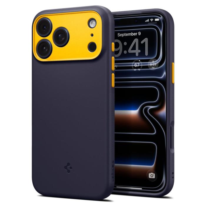 Bild 2, Spigen Spigen iPhone 18 Pro Max / 17 Pro Max Skal MagSafe Navy - Teknikhallen.se