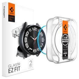 Spigen Spigen Galaxy Watch 6 Classic 43 mm 2-PACK "Ez Fit" Glas.tR - Teknikhallen.se