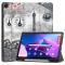  Lenovo Tab M10 Plus Gen 3 Fodral Tri-Fold Eiffeltornet - Teknikhallen.se