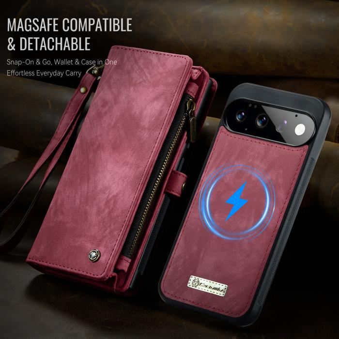 Bild 5, CASEME CASEME Google Pixel 11 / 11 Pro Fodral 2in1 Multifunktionell - Teknikhallen.se