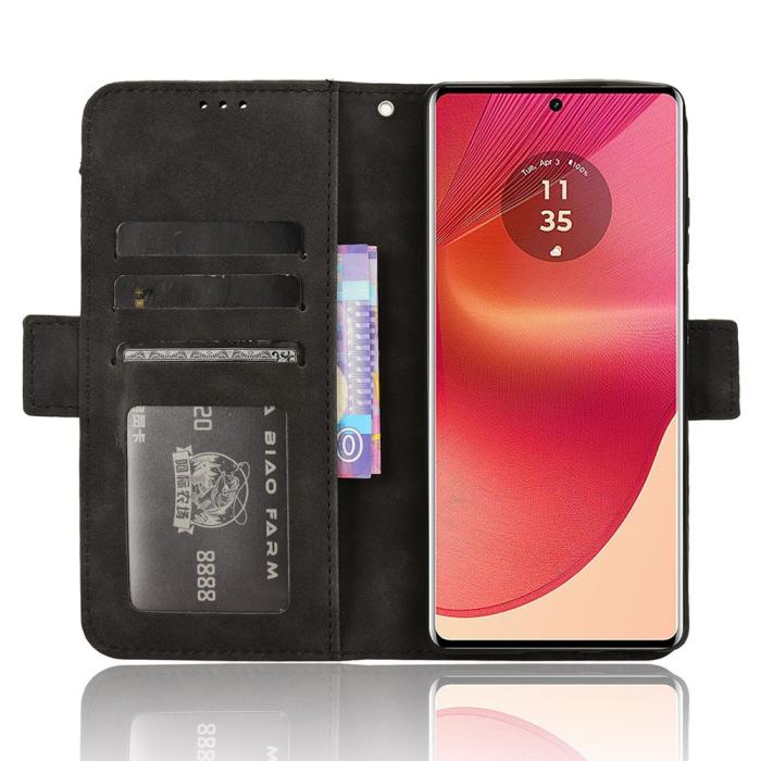 Bild 3,  Motorola Edge 50 Fusion 5G Fodral Med Avtagbart Kortfodral Svart - Teknikhallen.se