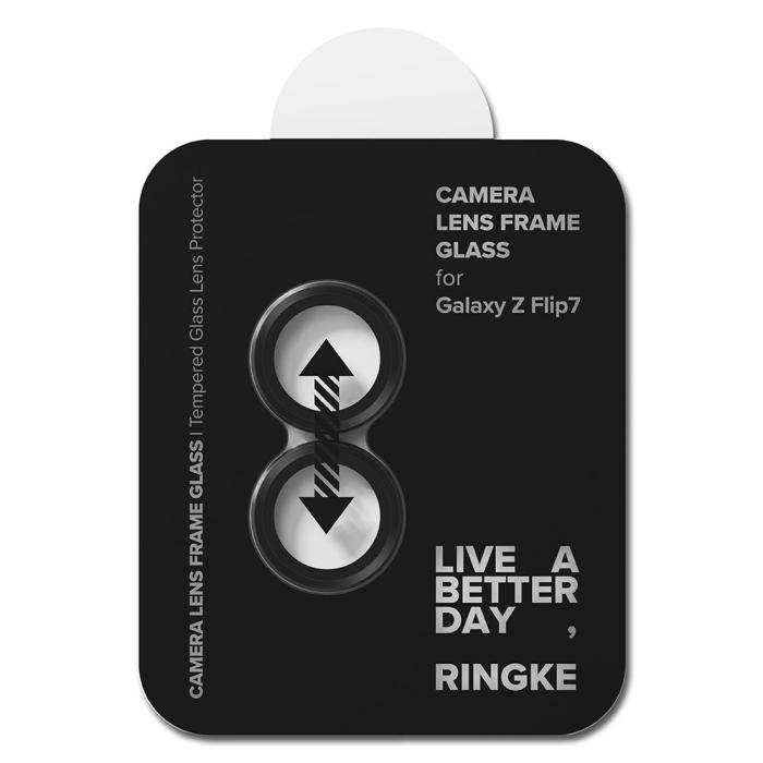 Bild 4, Ringke Ringke Galaxy Z Flip 7 2-PACK Linsskydd Svart - Teknikhallen.se