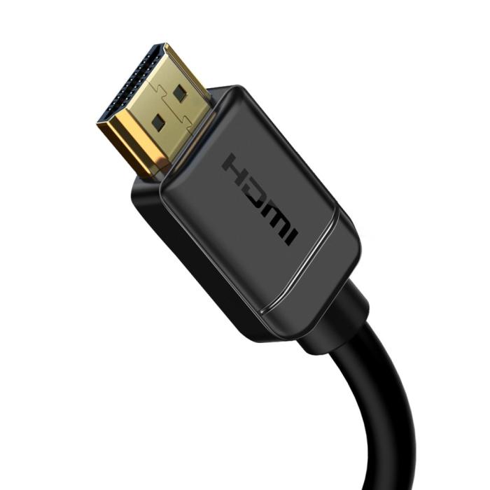 Bild 2, BASEUS Baseus 75cm 4K 60Hz HD HDMI - HDMI 2.0 Kabel Svart - Teknikhallen.se