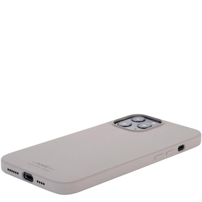 Bild 4, holdit iPhone 12 Pro Max - holdit Mobilskal Silikon - Taupe - Teknikhallen.se
