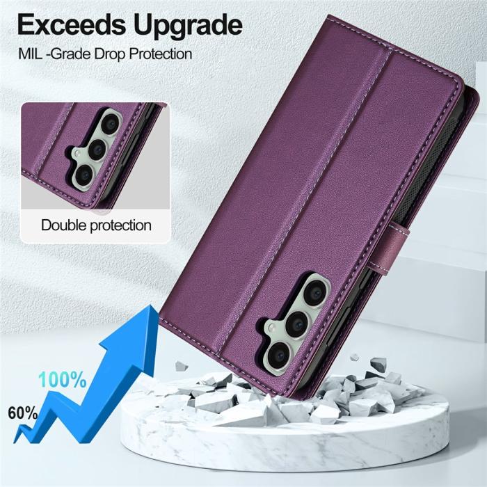 Bild 4, LC.IMEEKE LC.IMEEKE Samsung Galaxy S26 2in1 Magnet Fodral/Skal - Teknikhallen.se