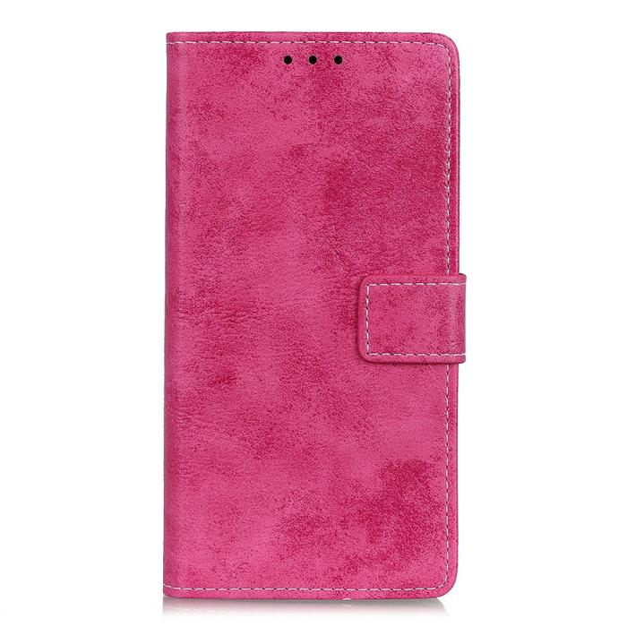 Bild 2,  Samsung Galaxy S22 Plus Fodral Retro Läder Rosa - Teknikhallen.se