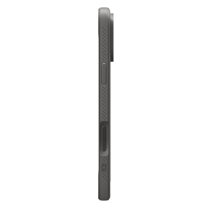 Bild 5, Spigen Spigen iPhone 17 Pro Skal MagSafe Rugged Armor Grå - Teknikhallen.se