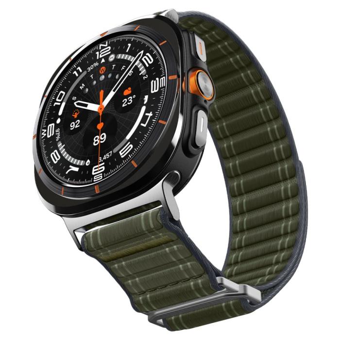 Bild 2, Spigen Spigen Galaxy Watch Ultra (2025) / 47 mm Klockarmband Grön - Teknikhallen.se